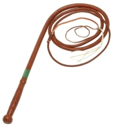 7foot plait kangaroo bullwhip