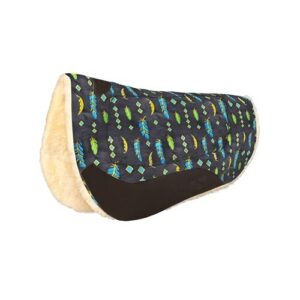 Barrel contoured saddle pad